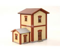 Vodárna zděná, s přístavkem (měřítko TT - 1ks)