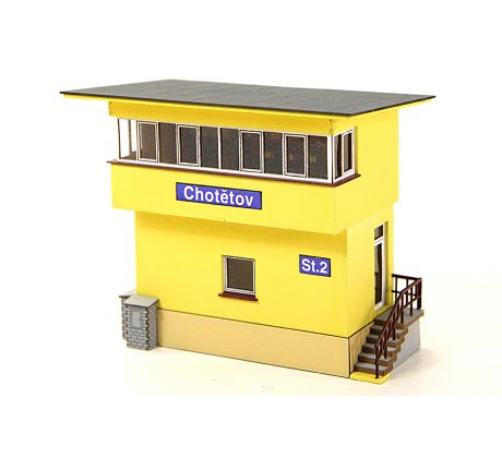 Stavědlo Chotětov (měřítko H0 - 4ks)