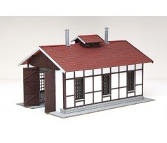 Hrázděná výtopna, 3 okna (měřítko H0 - 1ks)