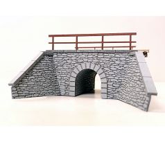 Kamenný propustek/podchod - větší (měřítko H0 - 2 ks)