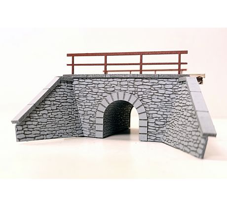 Kamenný propustek/podchod - větší (měřítko H0 - 2 ks)