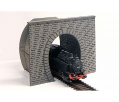 Tunelový portál jednokolejný, NEM102, bez opěrných zdí