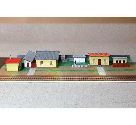 Zástávka Roztoky-Žalov (StEG) - všechny stavby