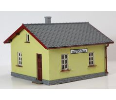 Zástávka Roztoky-Žalov (StEG) - budova zastávky/domek přednosty