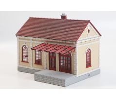 Budova větší dílny s rampou